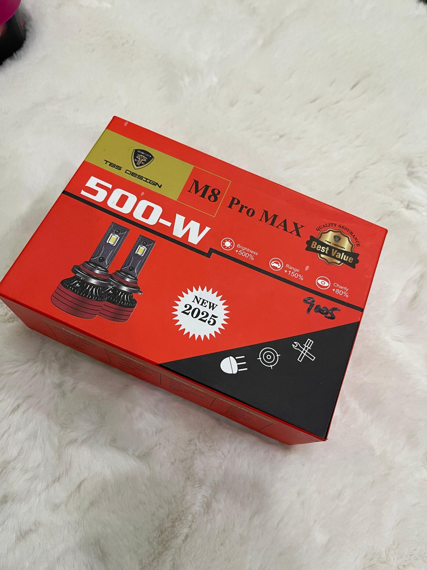 M8 Pro LED Light 500W – Ultra Bright, High Luminous, Fast Response | 2 Months Warranty