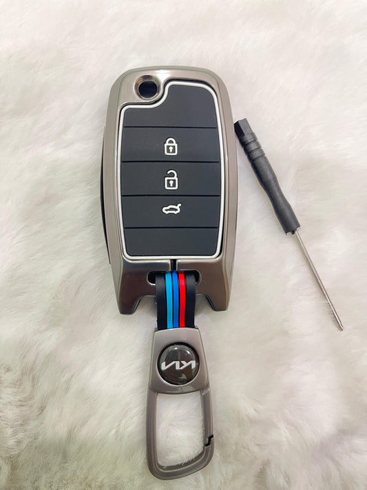 Picanto Premium Metal Key Case – Zinc Alloy Protection