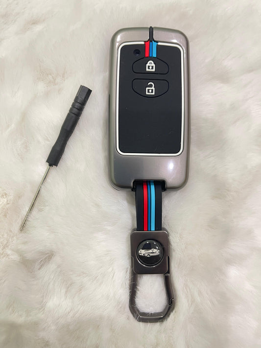 Prius & Aqua Push Start Premium Metal Key Case – Zinc Alloy Protection