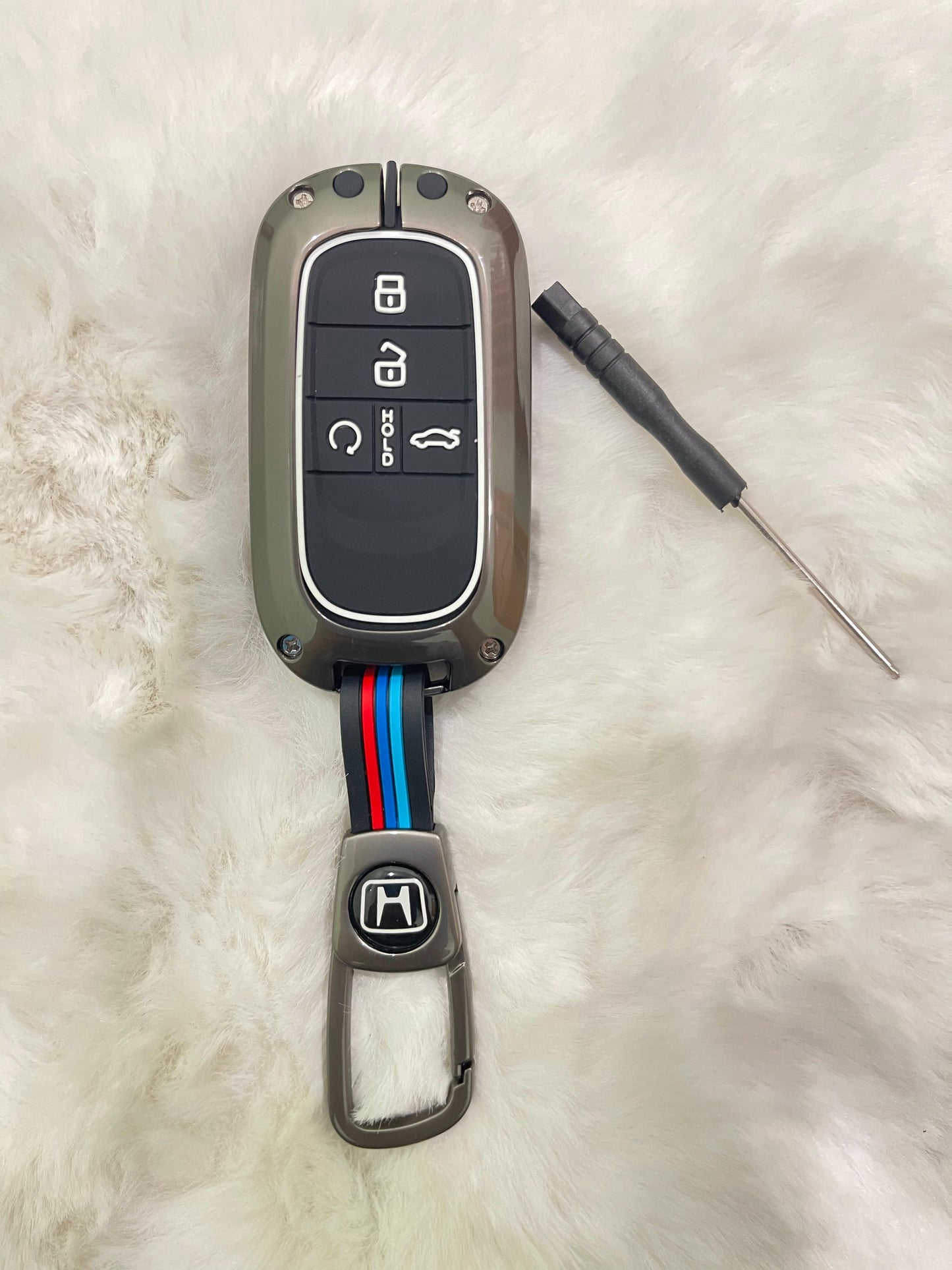 Civic 2022 & Onward Premium Metal Key Case – Zinc Alloy Protection