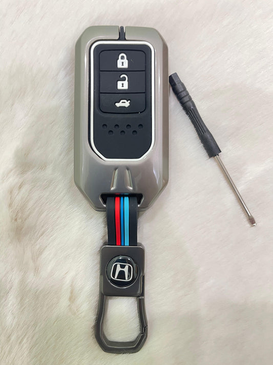 Premium Zinc Alloy Car Key Cover – Modern Metal Design for Almost All Cars
