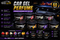 Gear Glow Autos car gel perfume long lasting car air freshener