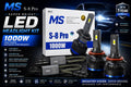 MS S-8 Pro 1000W H11 LED Headlight Kit